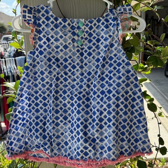 Matilda Jane - Blue Wandering Waters Tassel Blouse Top - Picture 5 of 5